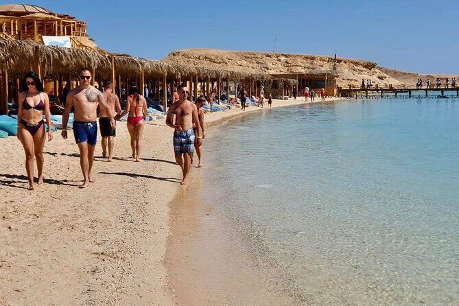 Orange Bay Island Luxury Boat With Lunch & Water Sport - Hurghada - Key Points