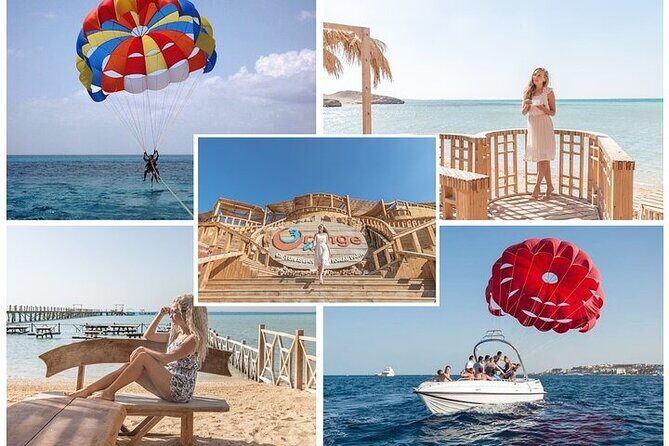 Orange Bay Island, sea trip Parasailing & Water Sports - Hurghada - Key Points