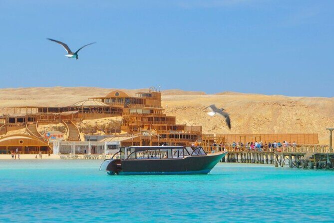 Orange Bay Island Snorkeling Trip With Water Sports From Hurghada - Key Points