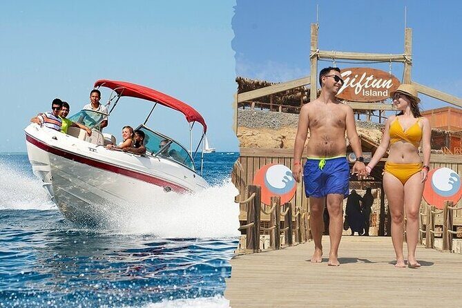 Orange Bay Private Speedboat ,Snorkeling, Water Sport- Hurghada - Key Points