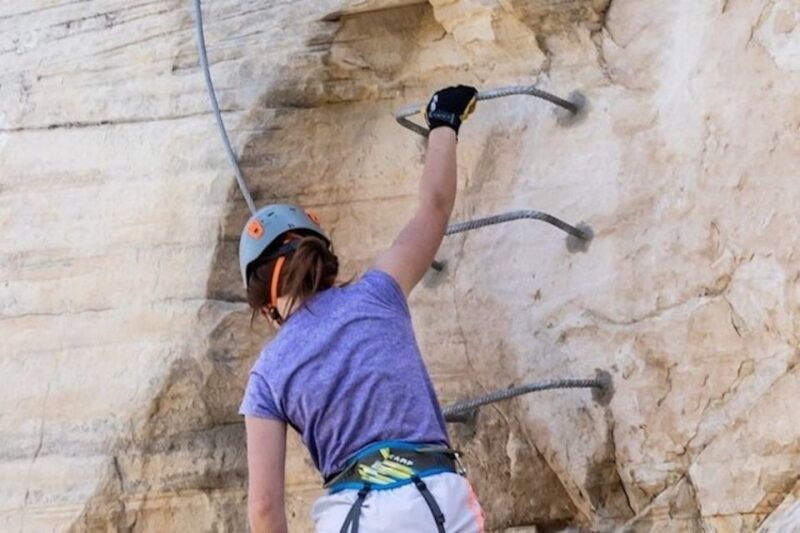 orderville-via-ferrata-guided-climbing-and-rappelling-tour