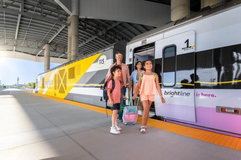 Orlando: Train Transfer to Miami - Inside the Train: Comfort, Connectivity, and Convenience