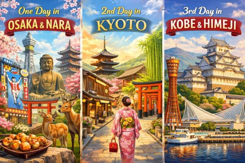 Osaka: 3-Day Kansai Region Private Tour with Guide - Who Should Consider This Tour?
