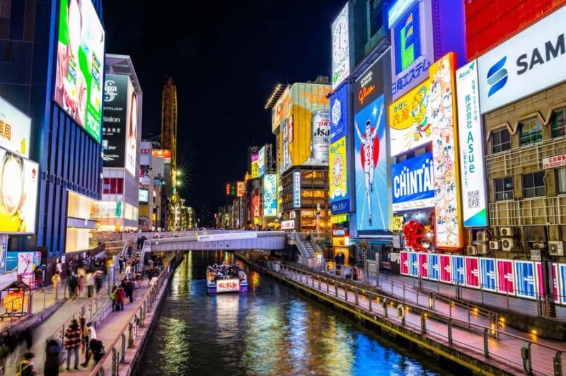 Osaka: Bar Hopping & Night Walking Tour with Locals - Key Points