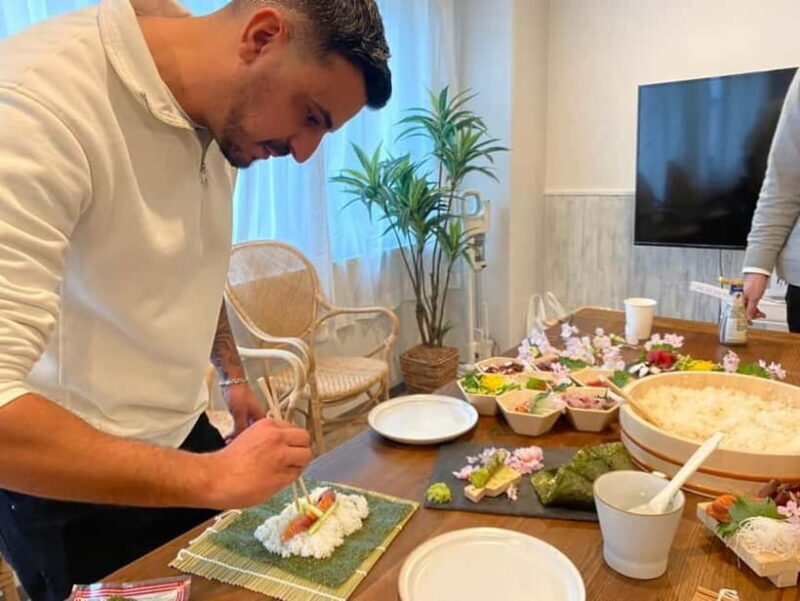 Osaka : Cooking Class hand rolled sushi course in Nanba - An Authentic Sushi Experience in Osaka