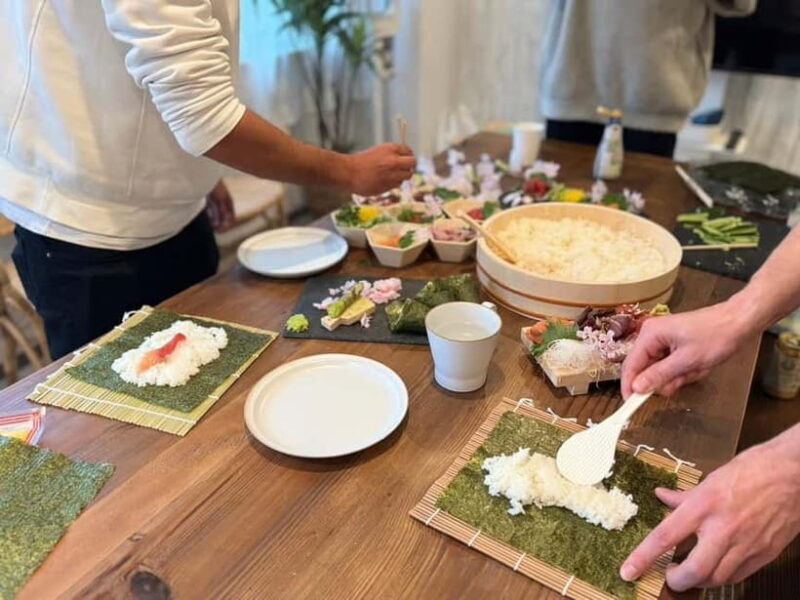 Osaka : Cooking Class hand rolled sushi course in Nanba - What’s Included and What to Expect