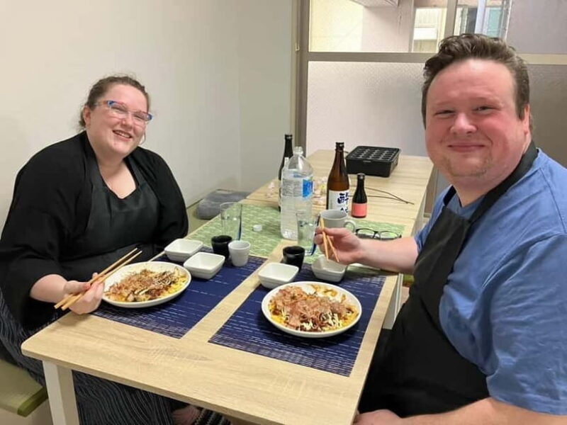 Osaka : Cooking Class Okonomiyaki & Takoyaki course in Nanba - A Detailed Look at the Experience