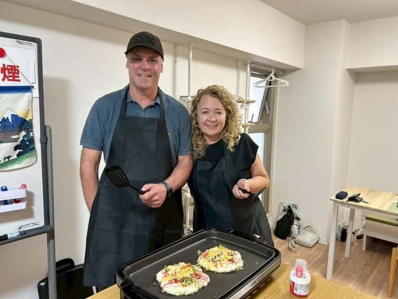 Osaka : Cooking Class Okonomiyaki & Takoyaki course in Nanba - FAQ
