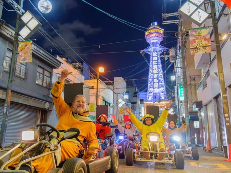 Osaka: Guided Go Karting Tour in a Funny Costume - FAQ