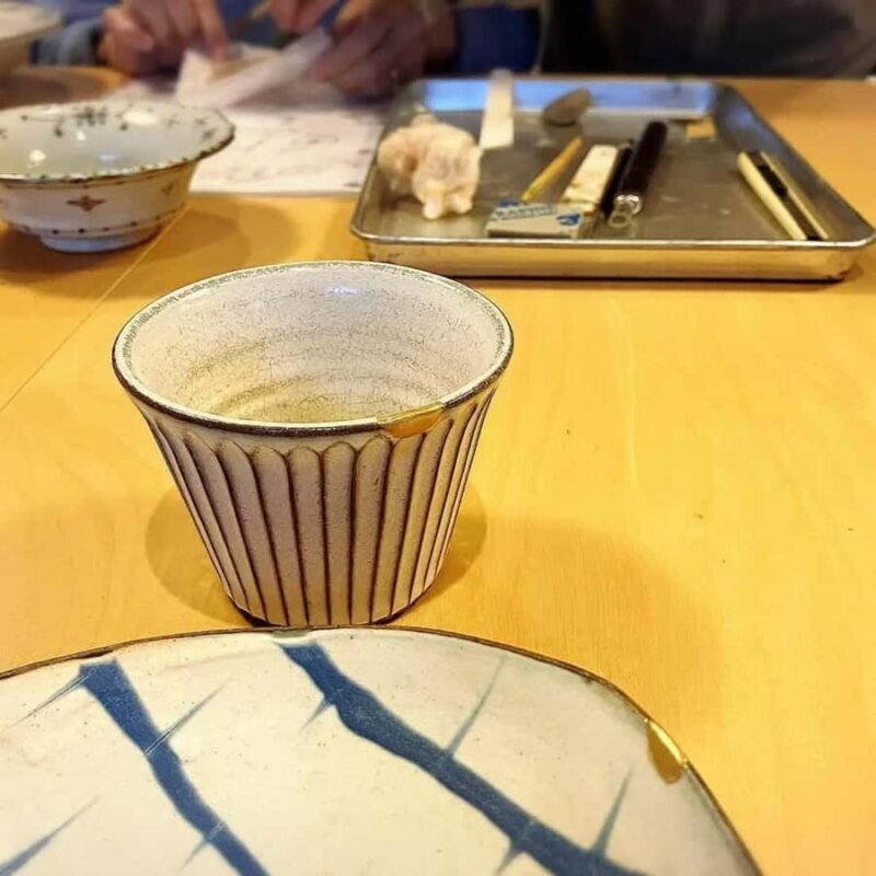 Osaka: Kintsugi Workshop, Beauty in Brokenness - Authenticity and Cultural Depth
