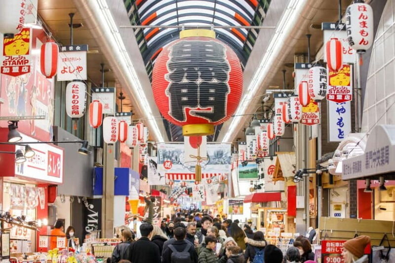Osaka: Kuromon Market 1.5-Hour Seafood & Street Food Tour - Osaka: Kuromon Market 1.5-Hour Seafood & Street Food Tour