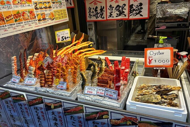Osaka: Kuromon, Sennichimae & Dotonbori Food Tour - 2hrs - Key Points
