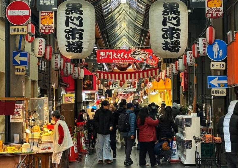 Osaka: Kuromon, Sennichimae & Dotonbori Food Tour - 2hrs - An In-Depth Look at the Osaka Food Tour