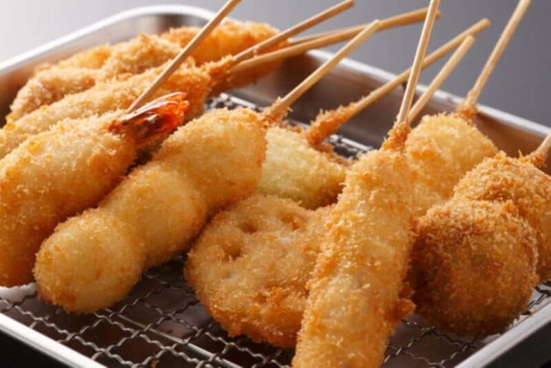 Osaka: Kushikatsu Cooking Experience with Sake - Key Points