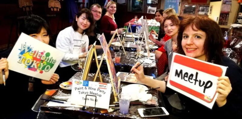 Osaka: Paint and Wine "Japan scenery and Seasons" - Key Points