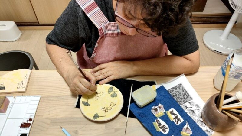 osaka-private-ceramic-painting-workshop