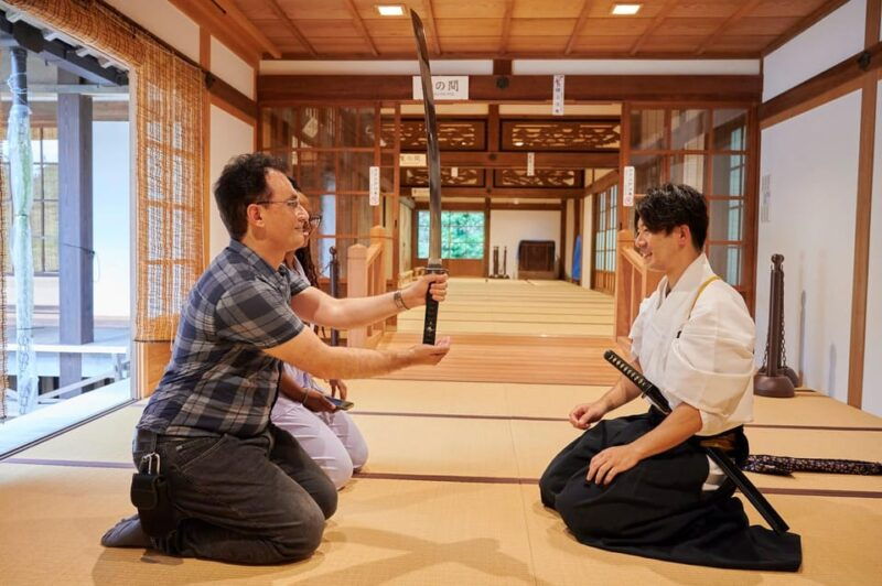 osaka-private-samurai-experience-train-with-sword-master