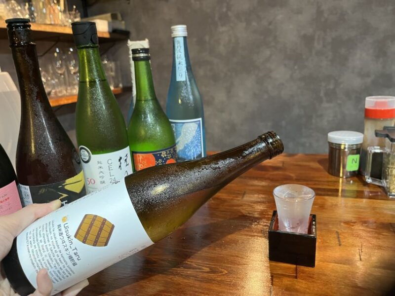 osaka-sake-tasting-with-takoyaki-diy