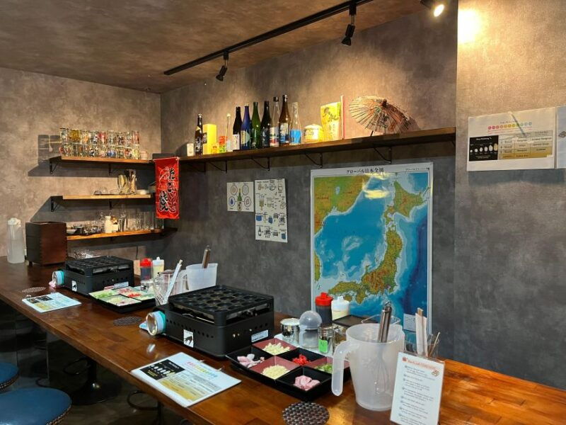 osaka-sake-tasting-with-takoyaki-diy
