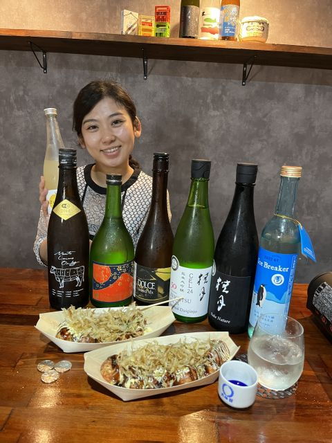 osaka-sake-tasting-with-takoyaki-diy