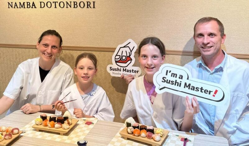 Osaka: Sushi Making in Spacious Studio with Certificate - FAQ