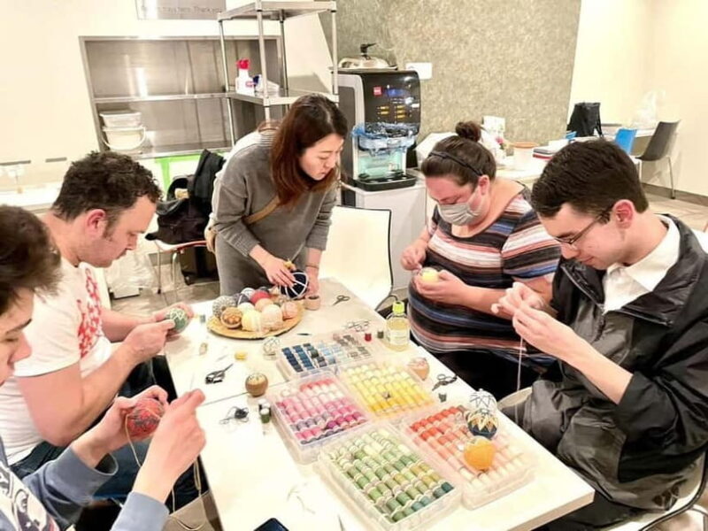 Osaka: Temari Embroidery Workshop - Key Points