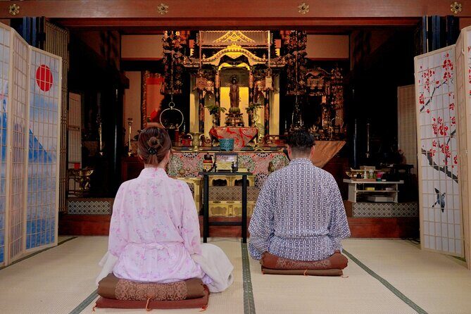 Osaka Temple: Evening Zen ChillExclusive fall plans60min - Exploring Osaka Temple: Evening Zen ChillExperience