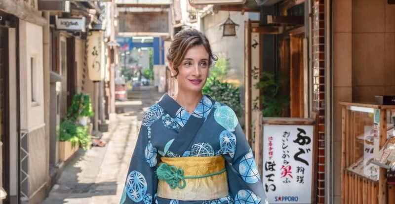 Osaka: Yukata Rental 90mins Plan for Adults - The Experience Itself: What You Can Expect