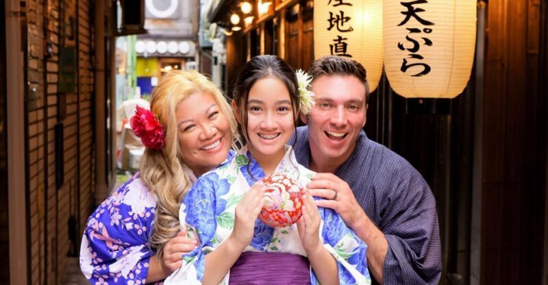 OsakaKimono photo shoot - Key Points