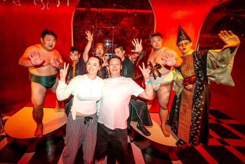 Osaka:SUMO BEATS SHOWCASE: Taiko Drum and Wagyu burger! - Who Would Enjoy This Experience?