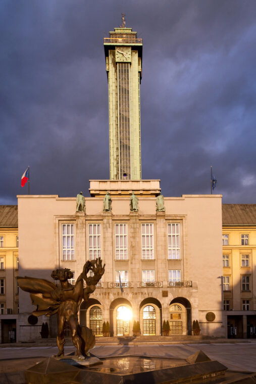 ostrava-entrance-to-the-viewing-tower-of-the-new-town-hall