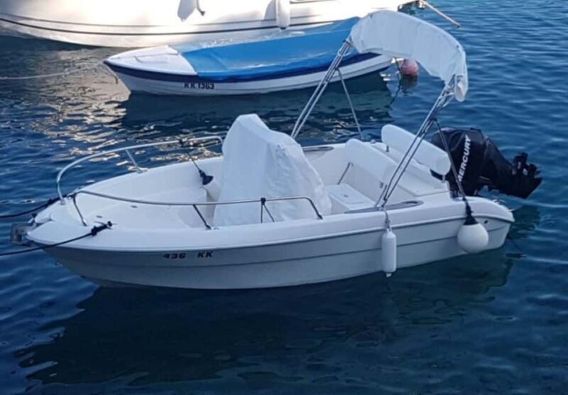 Otok Krk: Boat rentals in Pinezii - PRIMUS 17 60hp - The Experience at a Glance