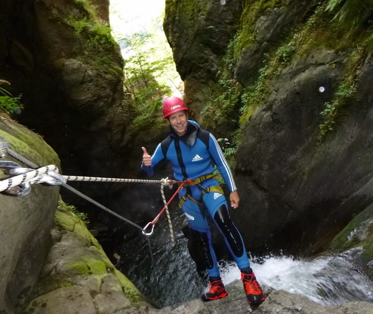 otztal-upper-auerklamm-canyoning-tour-for-beginners