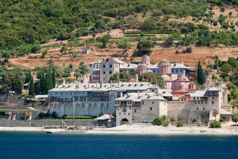 ouranoupoli-mount-athos-cruise-with-ammouliani-island-visit