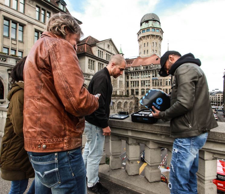 Outdoor Escape Game with Augmented Reality trough Zurich - How the Experience Feels in Practice