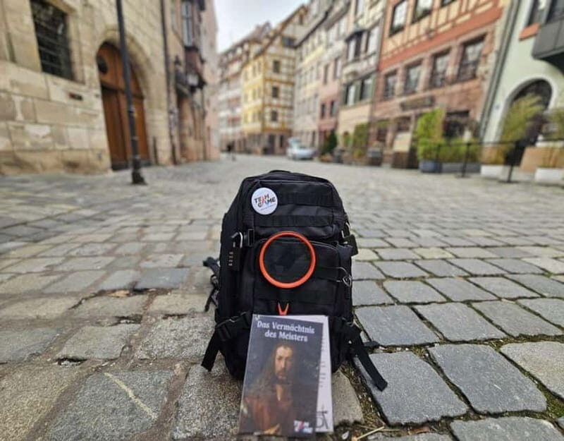 Outdoor escape with puzzle backpack in Nuremberg: The master's legacy - Outdoor Escape with Puzzle Backpack in Nuremberg: The Master’s Legacy