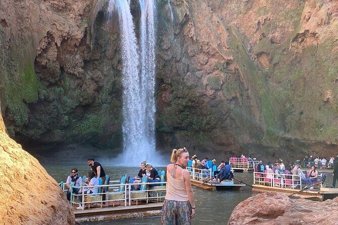 Ouzoud Waterfalls Day Trip - Cascade Ouzoud - Ouzoud Falls - Meeting the Monkeys and Exploring Local Stalls