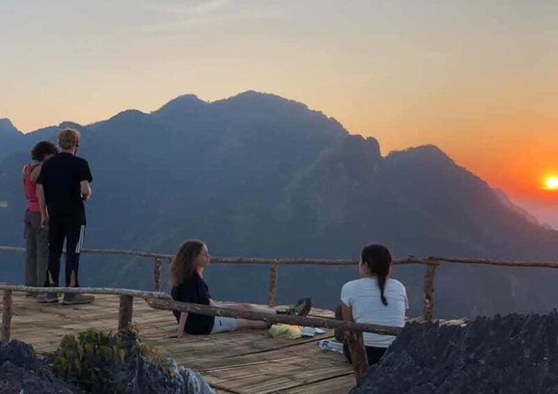 Overnight Camping At nong khiaw view point, 360 view - Key Points