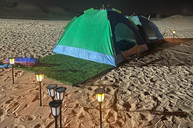 Overnight Desert Safari in Dubai With BBQ Dinner And Breakfast - The Sum Up