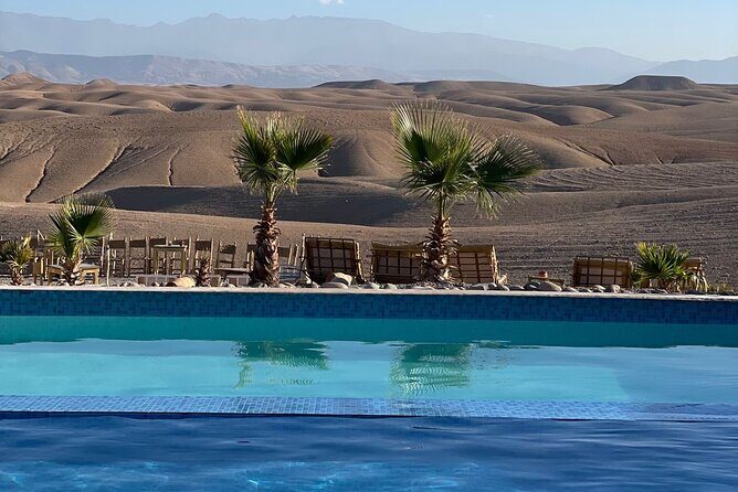 Overnight stay in the Agafay Desert, Deluxe Tent with Show and Swimming Pool - What the Reviews Say