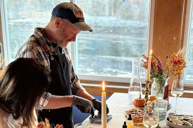 oyster-and-wine-tasting-in-a-cozy-seaside-lodge