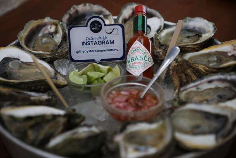 oyster-platter-with-wine-by-unawatuna-beach