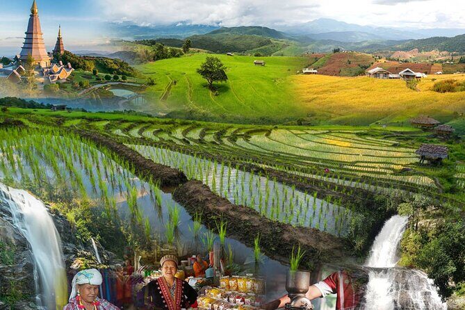 Pa Bong Piang Rice Terraces and Doi Inthanon Seasonal Day Tour - Key Points