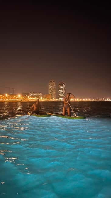 Paddle surf at night with light & drink -photos &videos - Practical Details and What’s Included