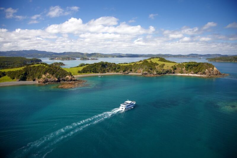 Paihia/Russell: Hole in the Rock and Bay of Islands Cruise - Setting sail in the Bay of Islands