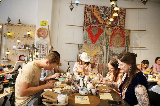 Paint and Sip Classes Brisbane: Ceramic Plates & Bowls - What to Expect from the Workshop  