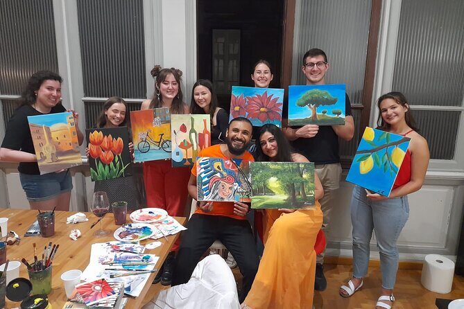 Paint n' Sip Rome - Detailed Breakdown of the Experience