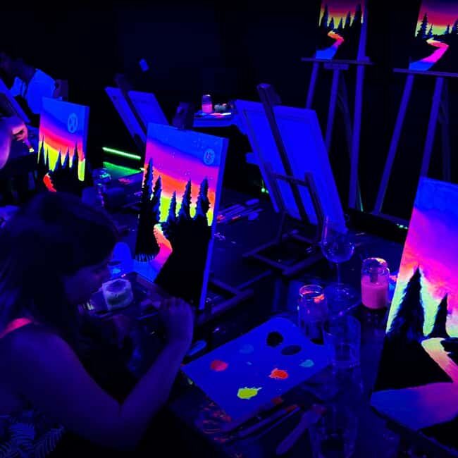 Paint & Wine in Barcelona: art, wine, and music in a unique atmosphere - Key Points