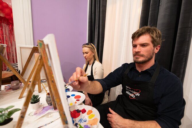 Painting party at Art Bottega - Paint & Wine Studio in Split - The Value of This Experience