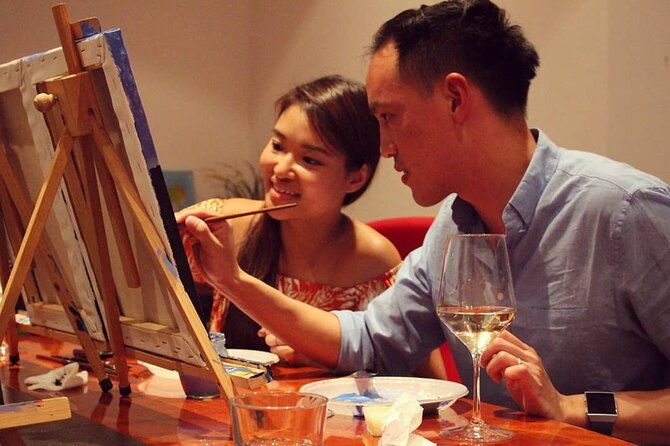 painting-party-at-art-bottega-paint-wine-studio-in-zadar